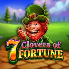 7 Clovers of Fortune online game logo by Pragmatic Play on vegas-heros.com
