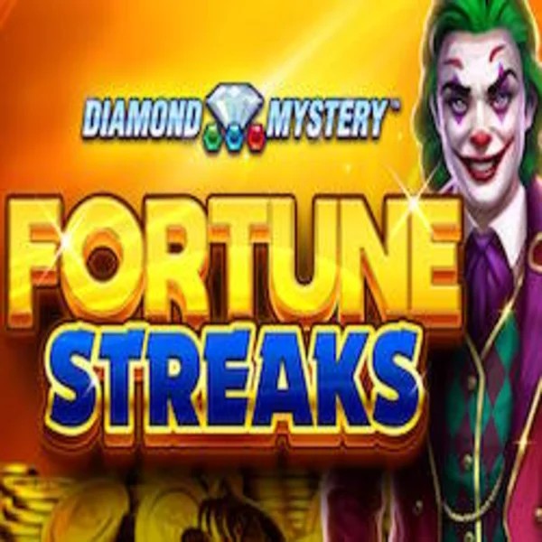 Diamond Mystery Fortune Streaks logo by Greentube at Vegas Hero Casino