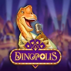 Dinopolis logo by Push Gaming Vegas Hero Casino