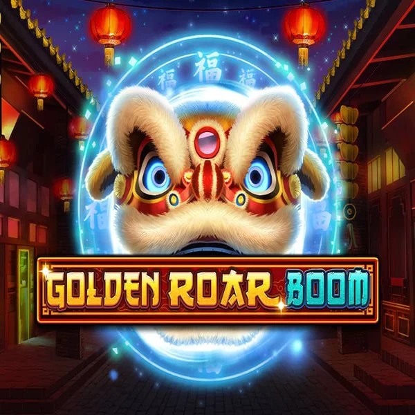 Golden Roar BOOM logo by Greentube Vegas Hero Casino