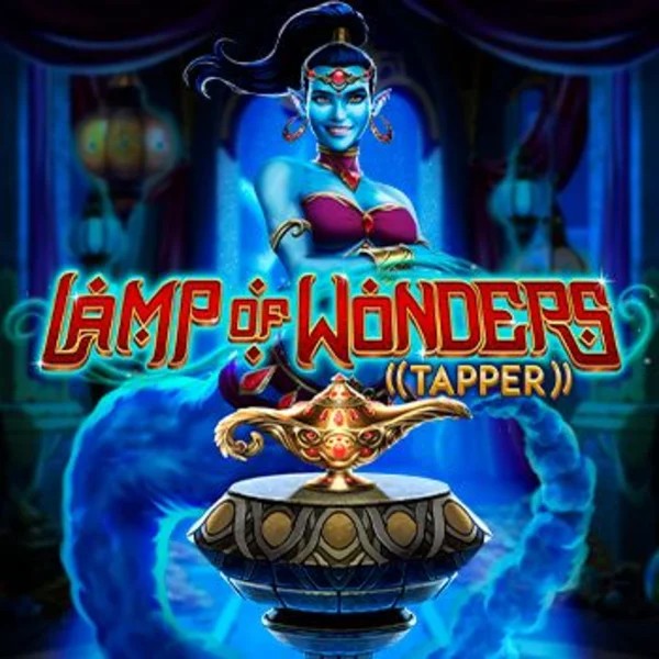 Lamp Of Wonders Tapper logo – Slots by Greentube at Vegas Hero Casino