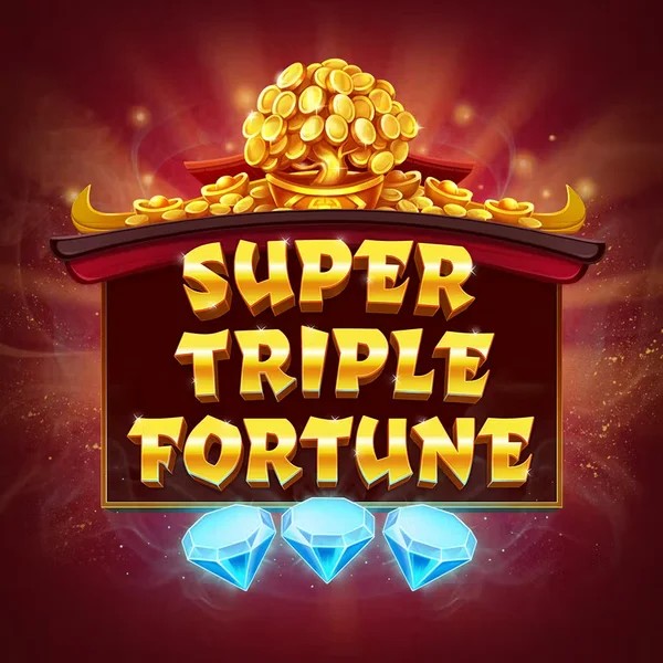Official Slots logo: Super Triple Fortune by Greentube at Vegas Hero Casino